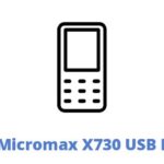 Micromax X730 USB Driver