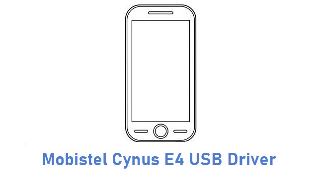 Mobistel Cynus E4 USB Driver