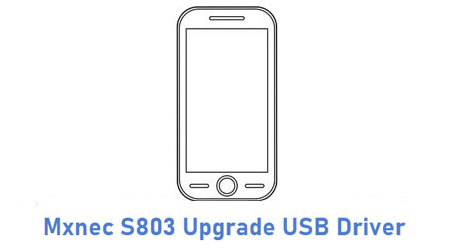 Mxnec S803 Upgrade USB Driver