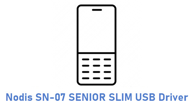 Nodis SN-07 SENIOR SLIM USB Driver