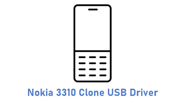 Nokia 3310 Clone USB Driver