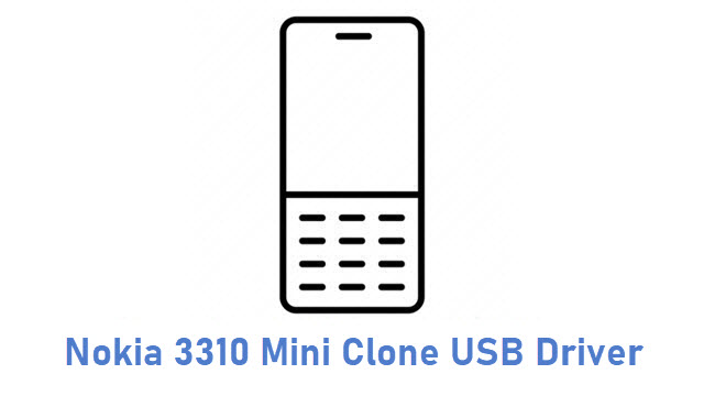 Nokia 3310 Mini Clone USB Driver