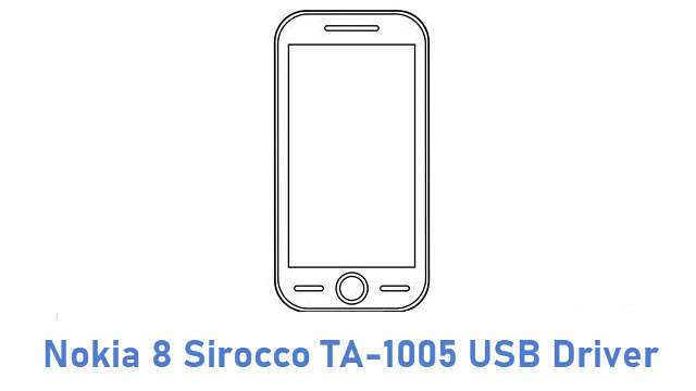 Nokia 8 Sirocco TA-1005 USB Driver