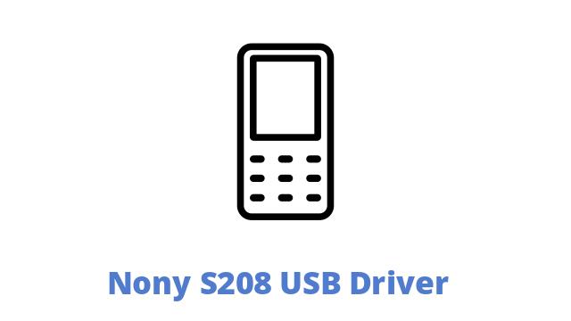 Nony S208 USB Driver