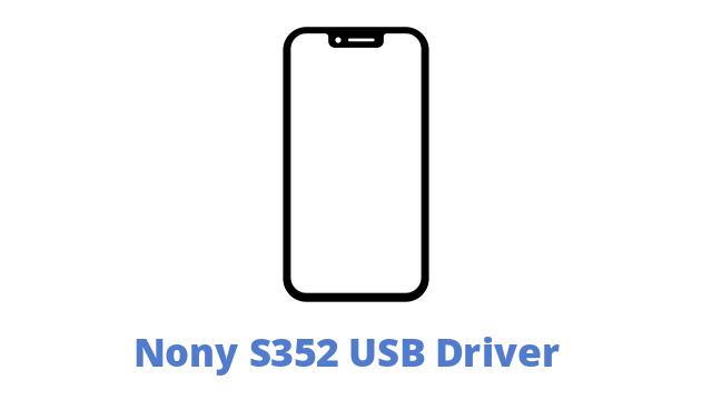 Nony S352 USB Driver