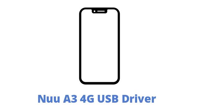 Nuu A3 4G USB Driver