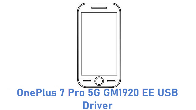 OnePlus 7 Pro 5G GM1920 EE USB Driver