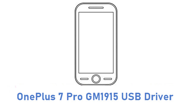 OnePlus 7 Pro GM1915 USB Driver