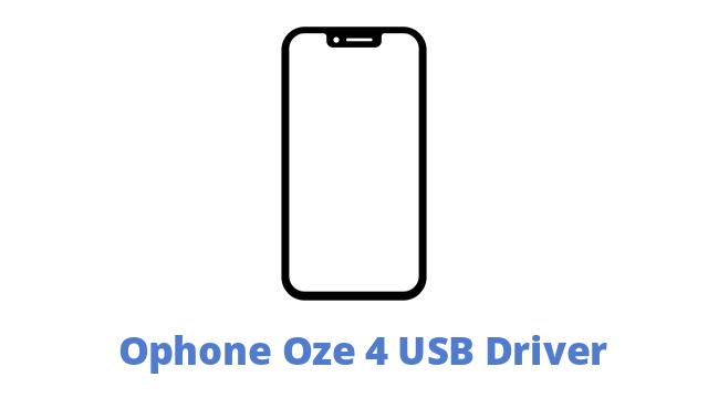 Ophone Oze 4 USB Driver
