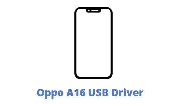 Oppo A16 USB Driver