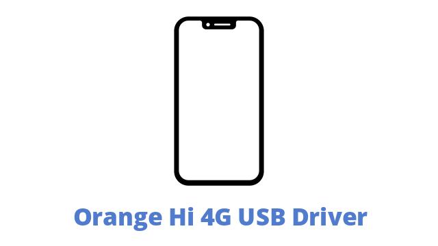 Orange Hi 4G USB Driver