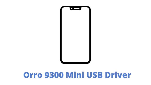 Orro 9300 Mini USB Driver