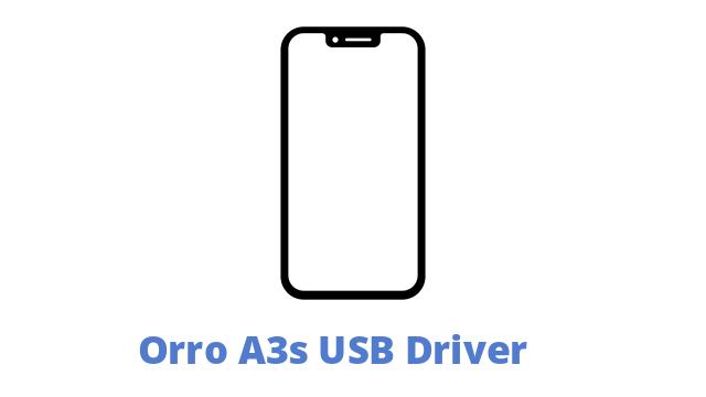 Orro A3s USB Driver