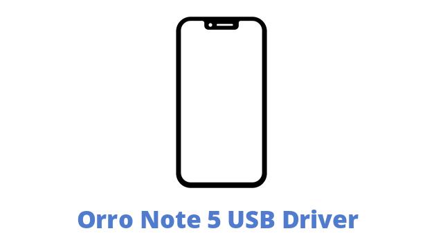 Orro Note 5 USB Driver