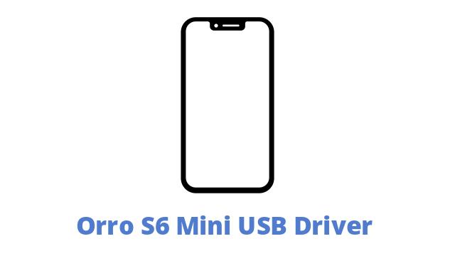 Orro S6 Mini USB Driver