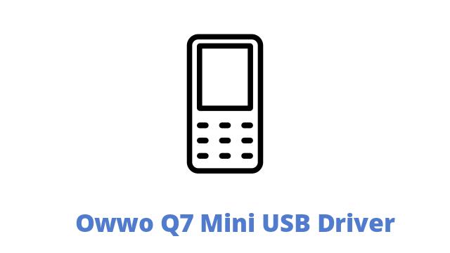 Owwo Q7 Mini USB Driver