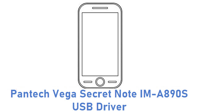 Pantech Vega Secret Note IM-A890S USB Driver