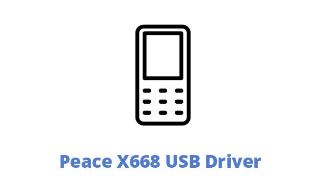 Peace X668 USB Driver