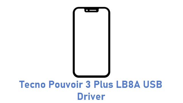 Tecno Pouvoir 3 Plus LB8A USB Driver