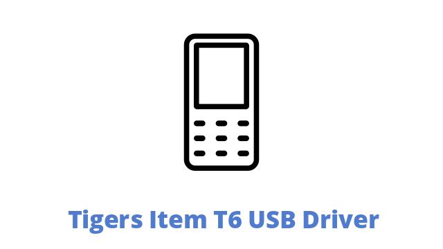Tigers Item T6 USB Driver