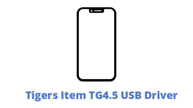 Tigers Item TG4.5 USB Driver