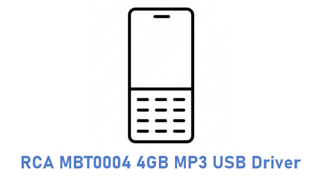 RCA MBT0004 4GB MP3 USB Driver