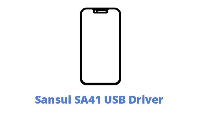 Sansui SA41 USB Driver