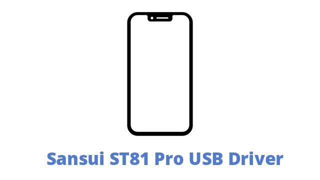 Sansui ST81 Pro USB Driver