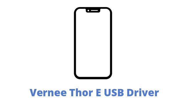 Vernee Thor E USB Driver